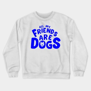 Dog Theme Crewneck Sweatshirt